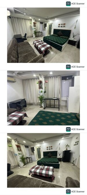 Bedroom in 3 BHK Apartment at Jungpura Extension – for Rent