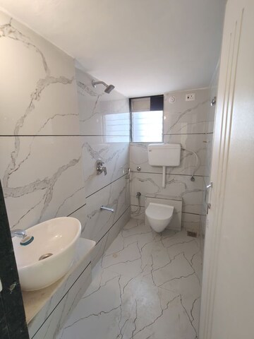 Bathroom in 2 BHK Apartment at Trimurty Heights, Ambernath East – for Rent