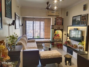 Living Room in 2 BHK Apartment at Swapnalok Towers, Malad East – for Rent
