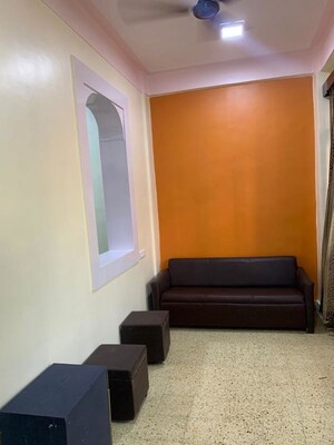 Living Room in 1.5 BHK Apartment at Adarsh Nagar CHS Worli, Worli – for Rent