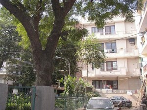 1 RK Builder Floor – Exterior View View at Lajpat Nagar ii - for Rent