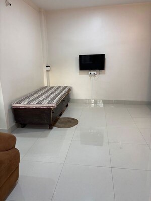 Living Room in 1 BHK Apartment at Mantri Aangan, Koregaon Park – for Rent