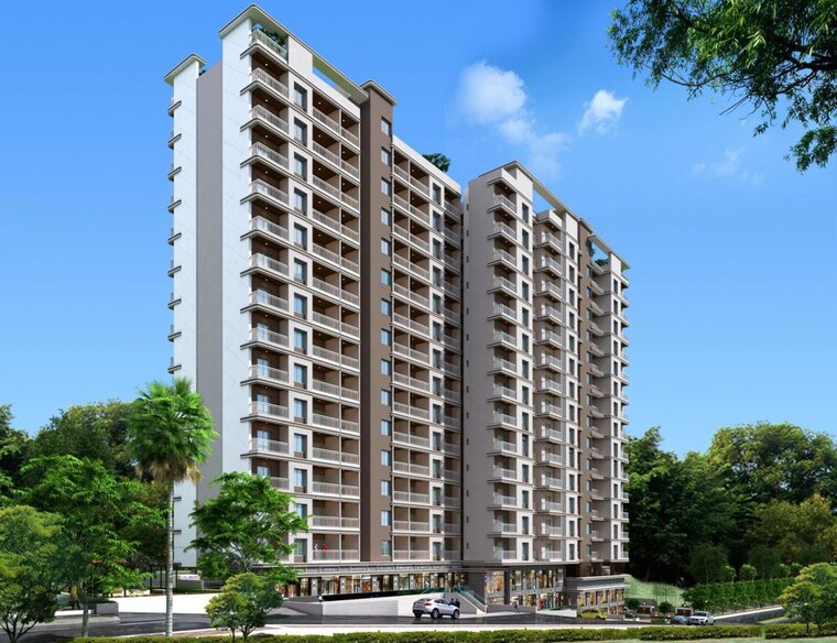 Exterior View, divine-newquay 2 Bedroom 693 Sq.Ft. Apartment In Undri Pune 9932807