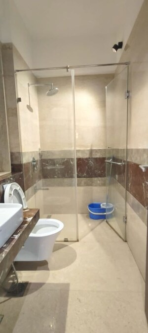 Bathroom in 3 BHK Apartment at Kalpataru Radiance, Goregaon West – for Rent