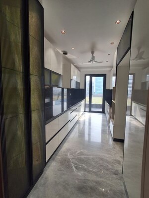 Building Lobby in 4 BHK Builder Floor at Nirvana Country – for Sale