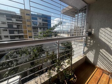 Balcony in 3 BHK Apartment at Vilas Javdekar Yashwin Royal, Narhe – for Rent