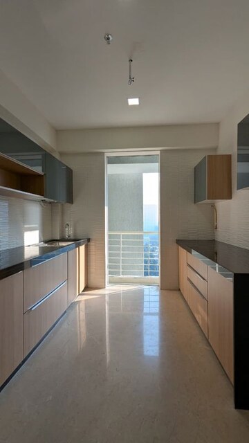 Kitchen in 2.5 BHK Apartment at Ekta Tripolis, Goregaon West – for Rent