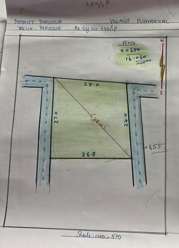   Plot at Puzhakkal – for Sale