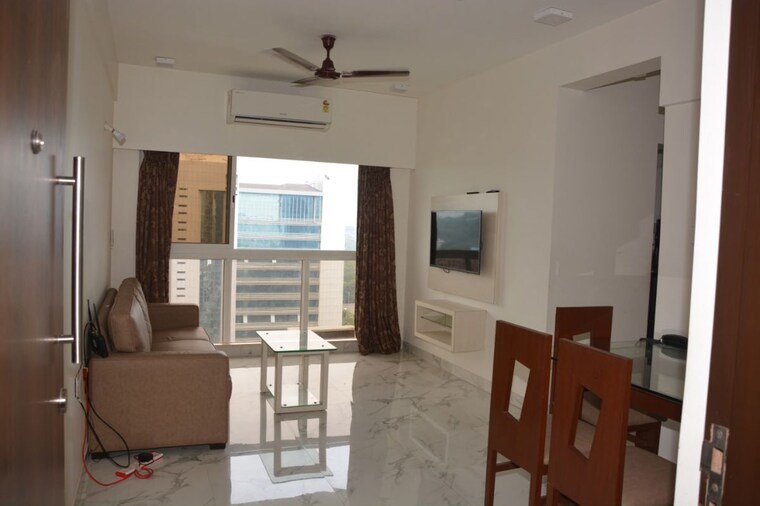 Living Room, raheja-ridgewood 2 Bedroom 800 Sq.Ft. Apartment In Goregaon East Mumbai 9903781