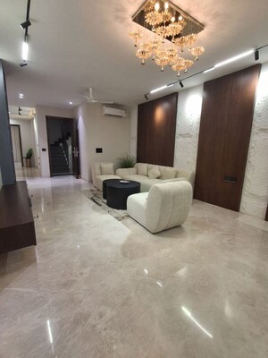 Living Room in 4 BHK Builder Floor at Adani Samsara, Sector 60 – for Sale