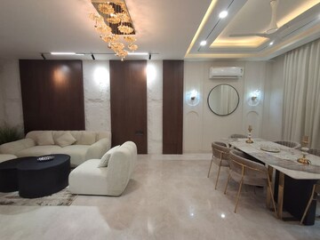 Living Room in 4 BHK Builder Floor at Adani Samsara, Sector 60 – for Sale