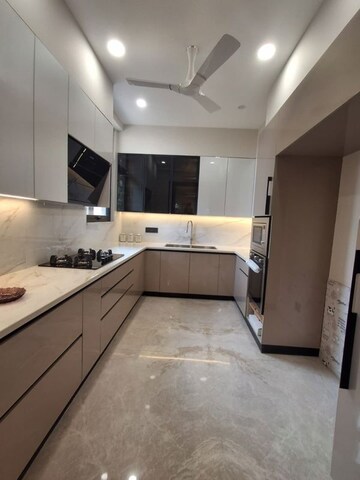 Kitchen in 4 BHK Builder Floor at Adani Samsara, Sector 60 – for Sale