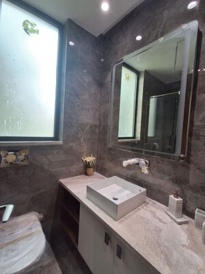 Attached Bathroom in 4 BHK Builder Floor at Adani Samsara, Sector 60 – for Sale