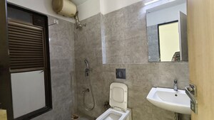 Bathroom in 3 BHK Apartment at Kanakia Levels, Malad East – for Rent