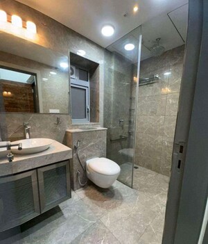 Kitchen in 3 BHK Apartment at Oberoi Realty Esquire, Goregaon East – for Rent