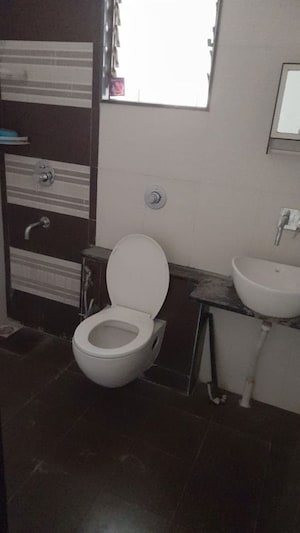 Bathroom in 2 BHK Apartment at Sargam CHS Nanded, Sinhagad Road – for Sale
