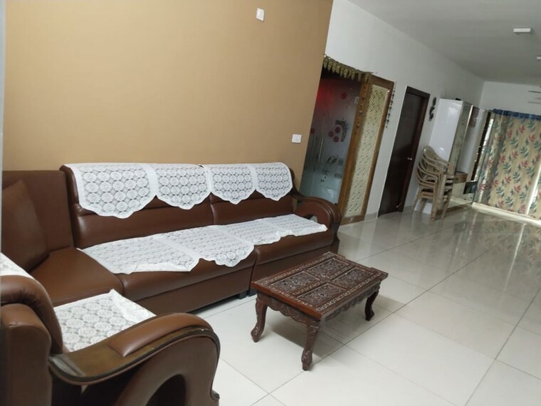 Living Room, my-home-krishe 3 Bedroom 1740 Sq.Ft. Apartment In Financial District Hyderabad 9932919