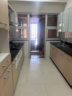 Kitchen in 2.5 BHK Apartment at DB Woods, Goregaon East – for Rent