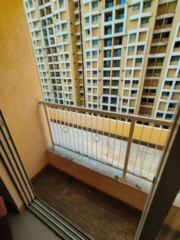 Balcony in 1 BHK Apartment at JP North Imperia, Mira Road – for Rent