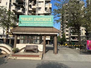 3 BHK Apartment – Exterior View View at Sector 12 - for Rent