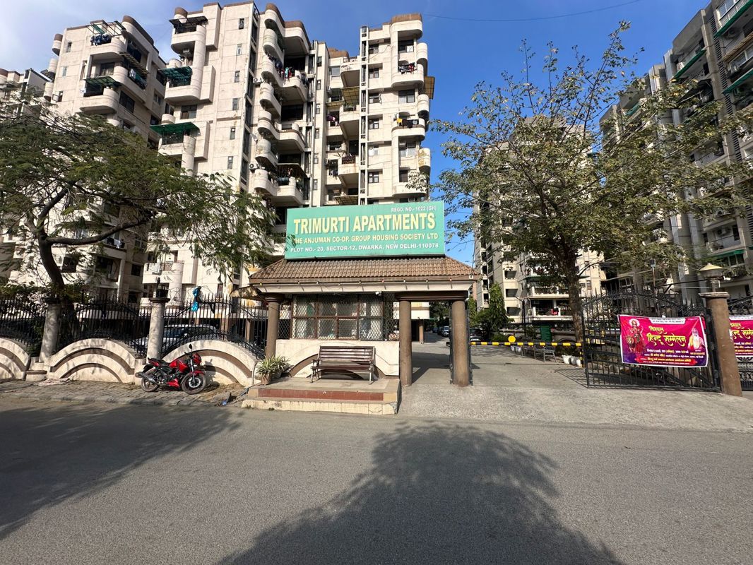 3 BHK + Study Room Apartment For Rent in Sector 12