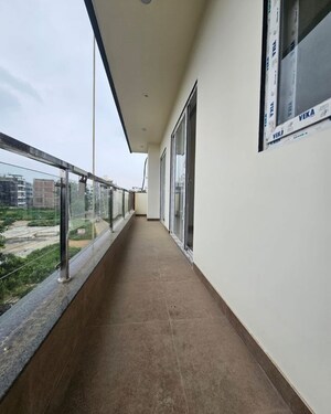 Balcony in 3 BHK Apartment at Sector 57 – for Rent