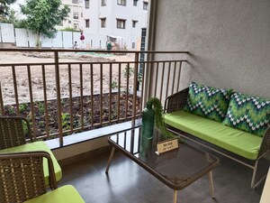 Balcony in 2 BHK Apartment at Guddwill Elate, Undri – for Sale