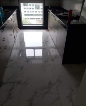 Bathroom in 2 BHK Apartment at Raheja Ridgewood, Goregaon East – for Rent