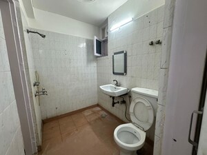 Bathroom in 3 BHK Apartment at Sector 4 Dwarka – for Rent