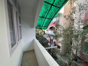 Balcony in 3 BHK Apartment at Sector 4 Dwarka – for Rent