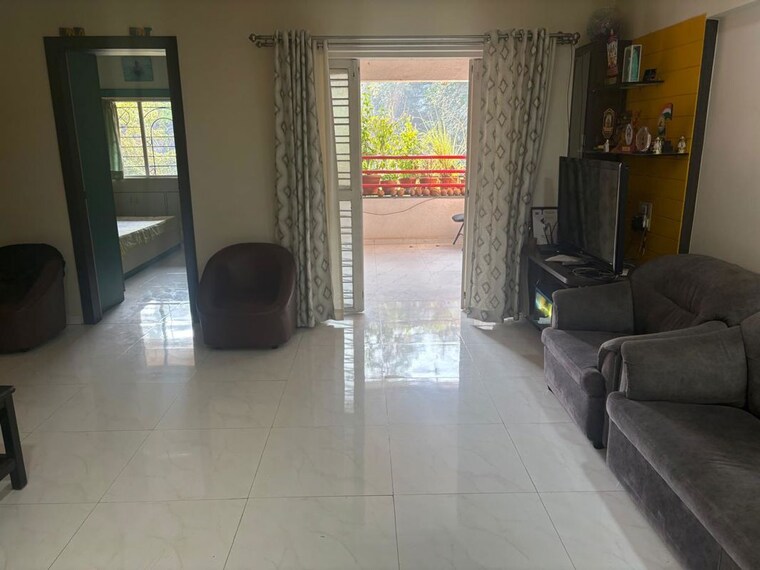 Living Room, anand nagar 2 Bedroom 1200 Sq.Ft. Apartment In Anand Nagar Pune 9932974