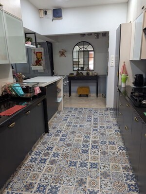 Kitchen in 2.5 BHK Apartment at DB Orchid Woods, Goregaon East – for Rent