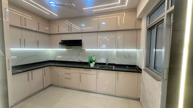 Kitchen, sector 19 dwarka 3 Bedroom 1800 Sq.Ft. Apartment In Sector 19 Dwarka Delhi 9933133