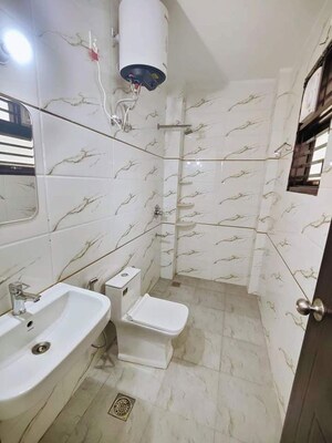 Bathroom in 2 BHK Builder Floor at Brs Nagar – for Rent