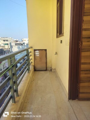 Balcony in 1 BHK Apartment at Palm Residency Chhatarpur, Rajpur Khurd Extension – for Rent