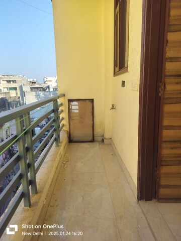 Balcony in 1 BHK Apartment at Palm Residency Chhatarpur, Rajpur Khurd Extension – for Rent