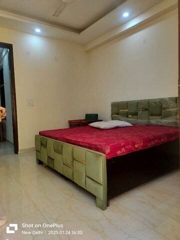 Bedroom in 1 BHK Apartment at Palm Residency Chhatarpur, Rajpur Khurd Extension – for Rent