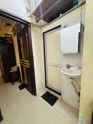Bathroom in 1.5 BHK Apartment at Muktistar Mannat Garden Complex, Taloja – for Sale