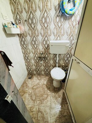 Bathroom in 1.5 BHK Apartment at Muktistar Mannat Garden Complex, Taloja – for Sale