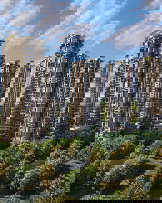 3 BHK + Pooja Room 2050 Sq.Ft. Apartment in Malwa Escon Primera