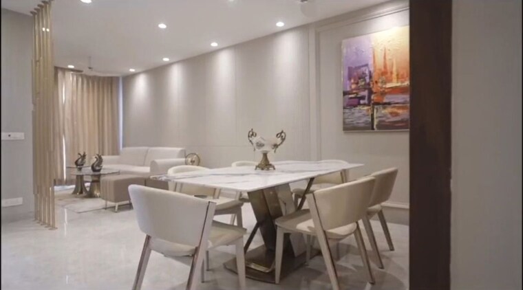 Dining area, sector 63a 3 Bedroom 1700 Sq.Ft. Apartment In Sector 63a Gurgaon 9933681