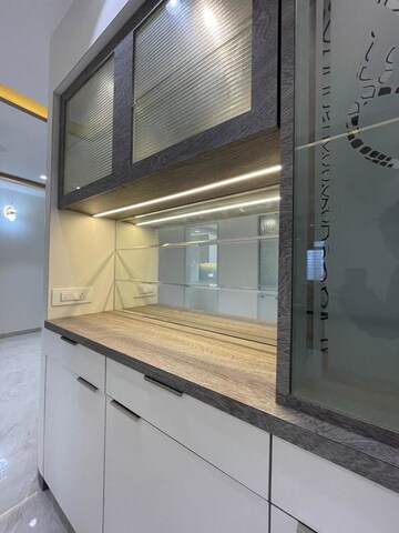 Kitchen in 2 BHK Apartment at Group Seven Rushi Heights, Goregaon East – for Rent