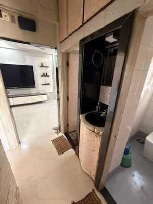 Building Lobby in 3 BHK Apartment at Vasant Valley Complex, Malad East – for Rent