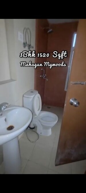 Bathroom in 3 BHK Apartment at Mahagun Mywoods, Sector 16c Greater Noida – for Sale