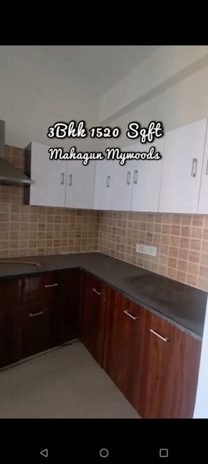 Kitchen in 3 BHK Apartment at Mahagun Mywoods, Sector 16c Greater Noida – for Sale