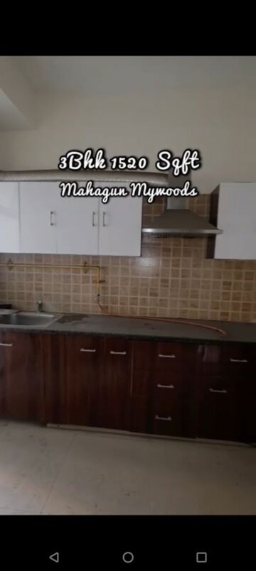 Kitchen in 3 BHK Apartment at Mahagun Mywoods, Sector 16c Greater Noida – for Sale