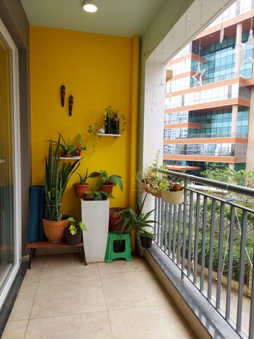 Balcony in 2 BHK Apartment at SNN Raj GreenBay, Electronic City Phase ii – for Rent