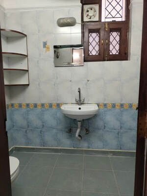 Bathroom in 3 BHK Apartment at Greater Kailash ii – for Rent