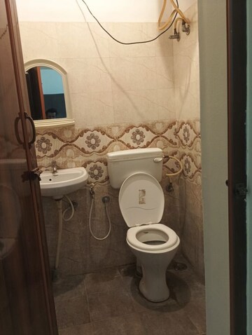 Bathroom in 1 BHK Builder Floor at Koramangala – for Rent