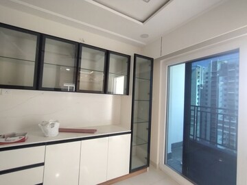 Kitchen in 3 BHK Apartment at Rajapushpa Provincia, Narsingi – for Rent